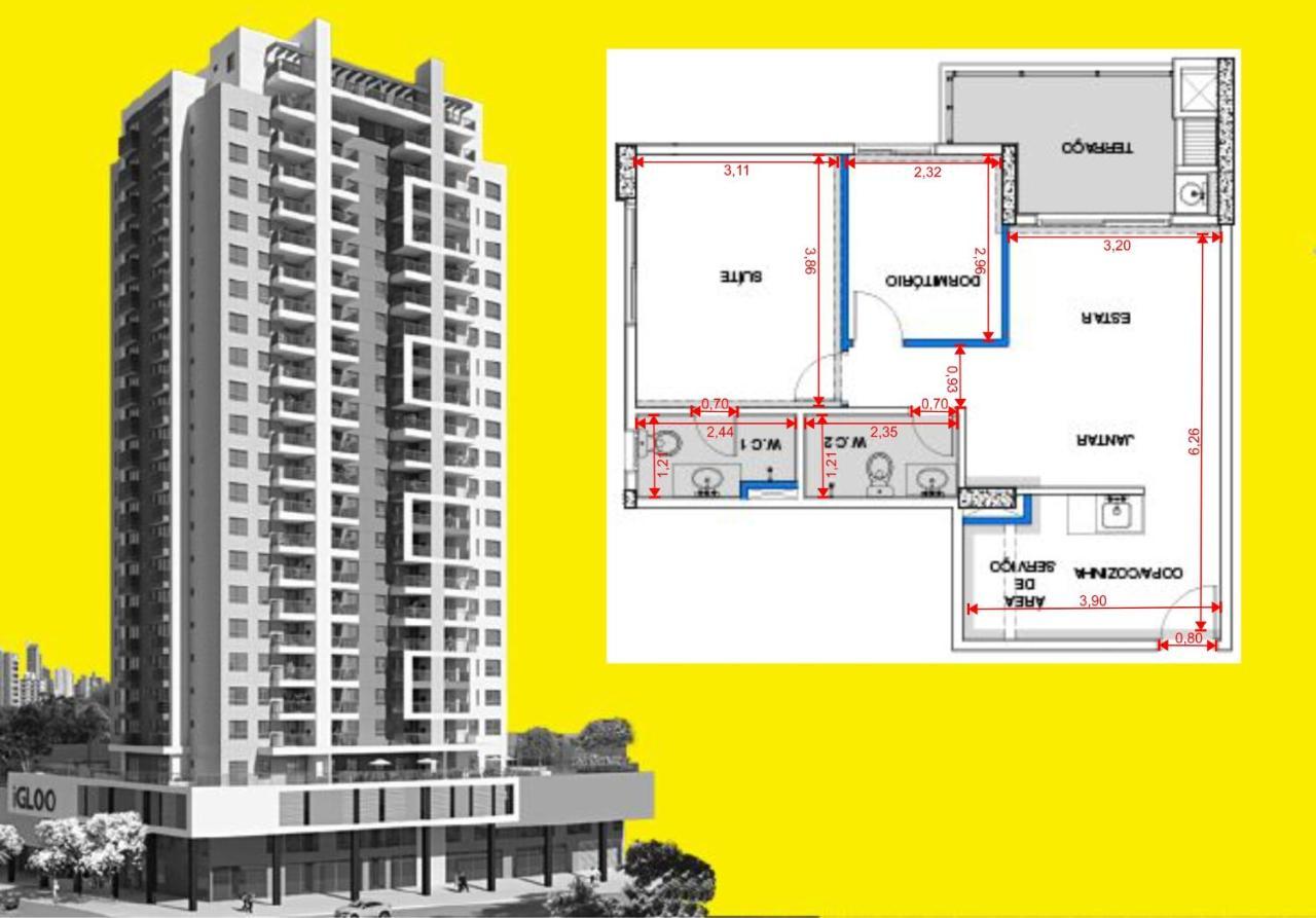 I055B- Harmony Home, 2 Quartos Com Garagem Куритиба Екстериор снимка